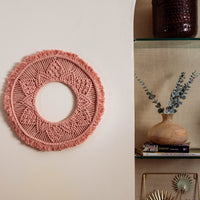 Rosette Weave Wall Hanging