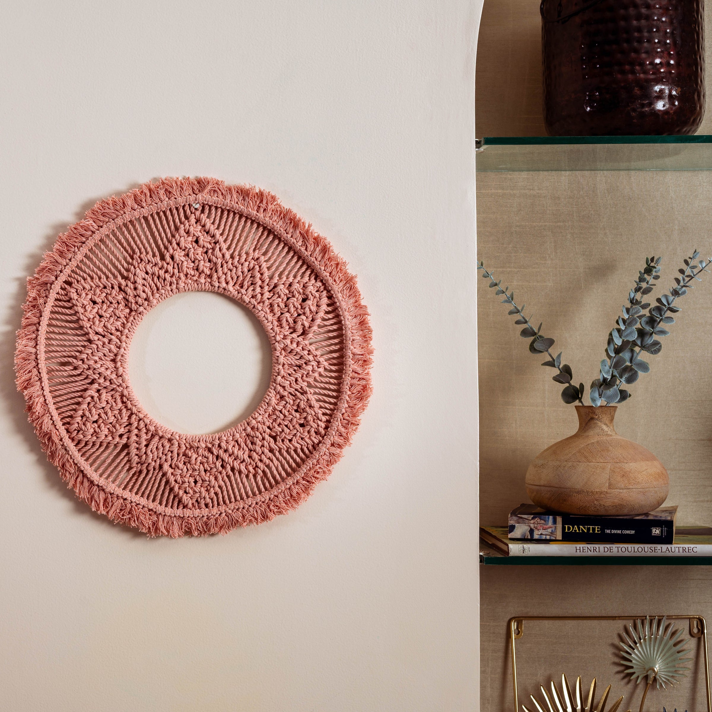 Rosette Weave Wall Hanging