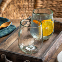 Hammered Stemless Goblets
