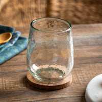 Hammered Stemless Goblets