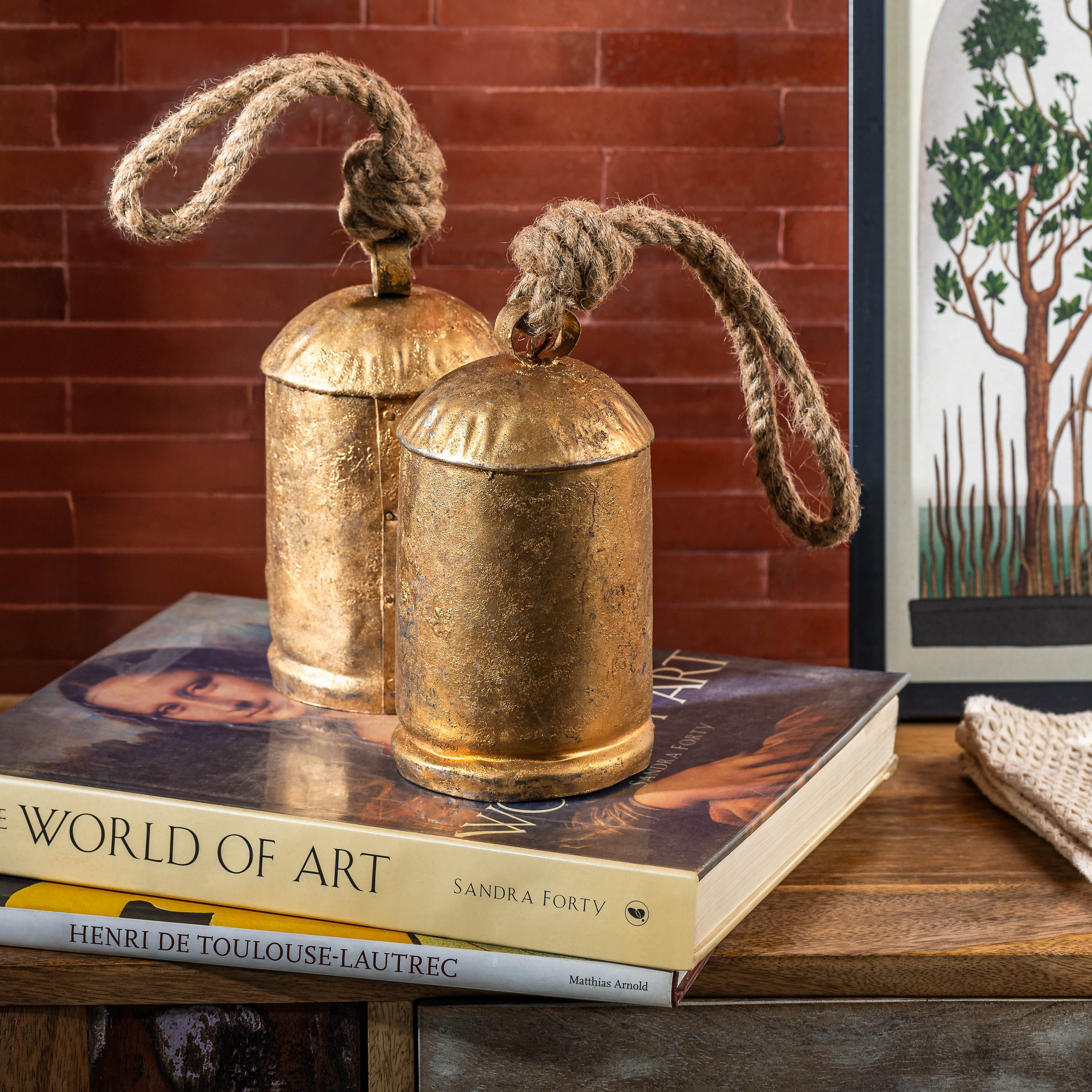Antique Gold Bell