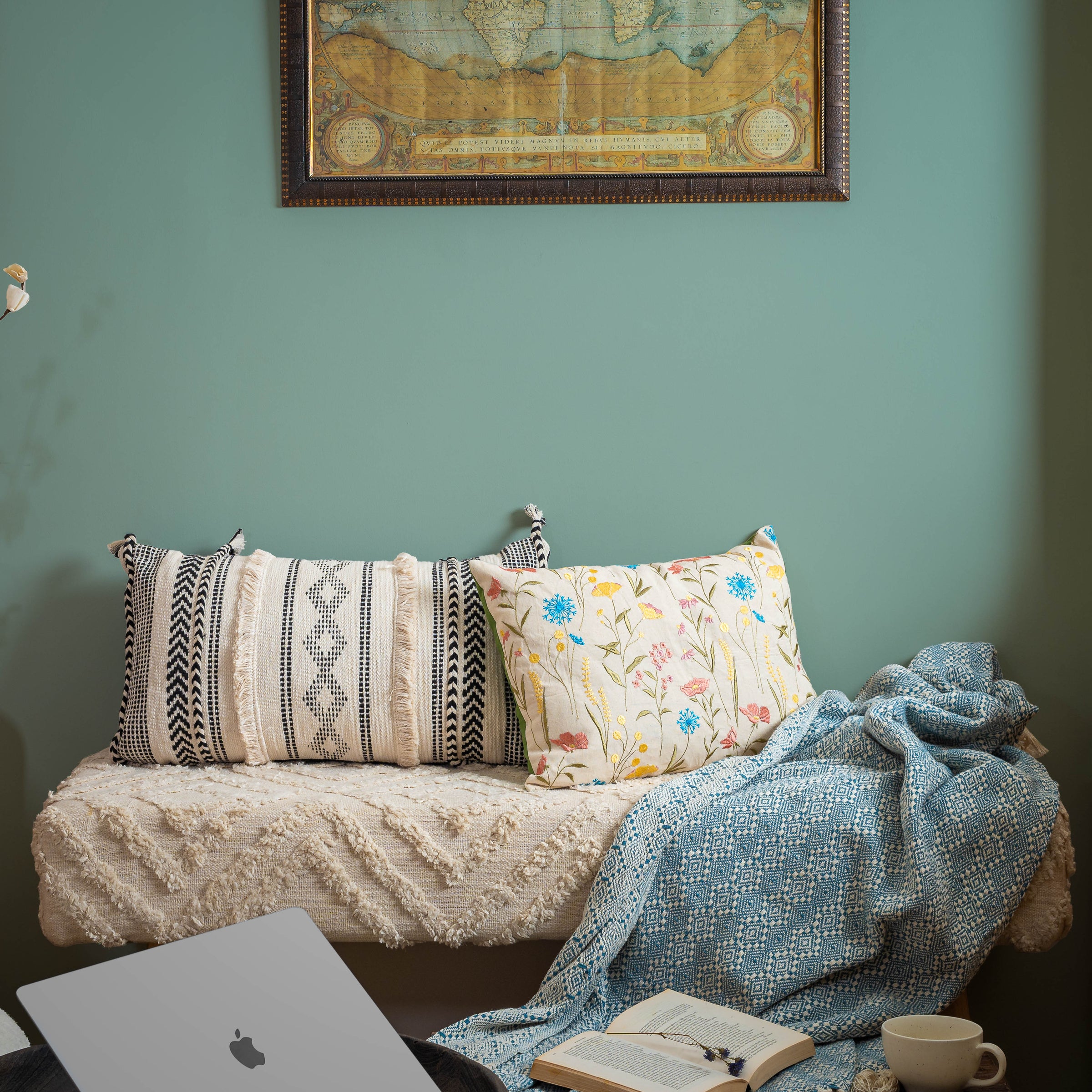 Blurred Lines Cushion Cover