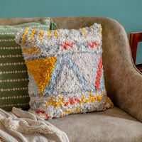Mosaic Tufted Cushion Cover
