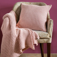 Blush Weave Cushion Cover