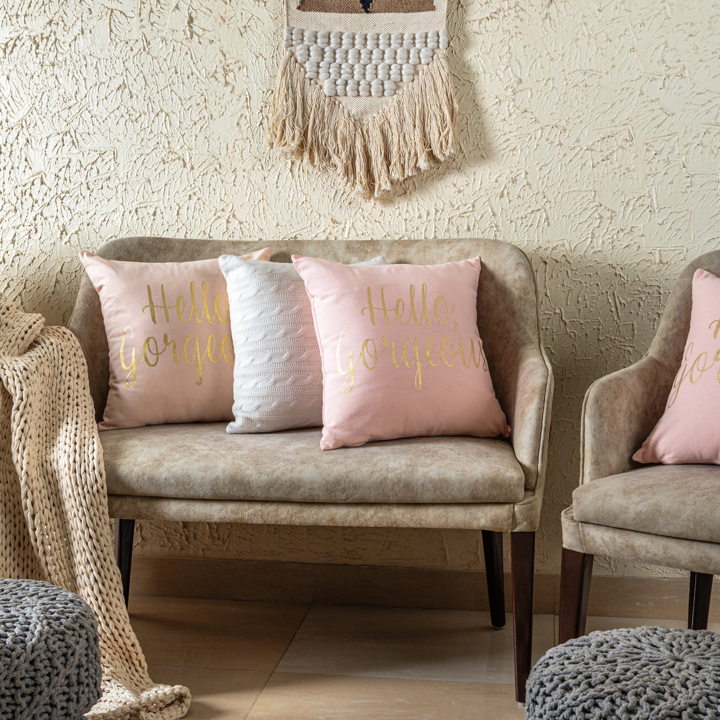Hello Gorgeous Cushion Cover