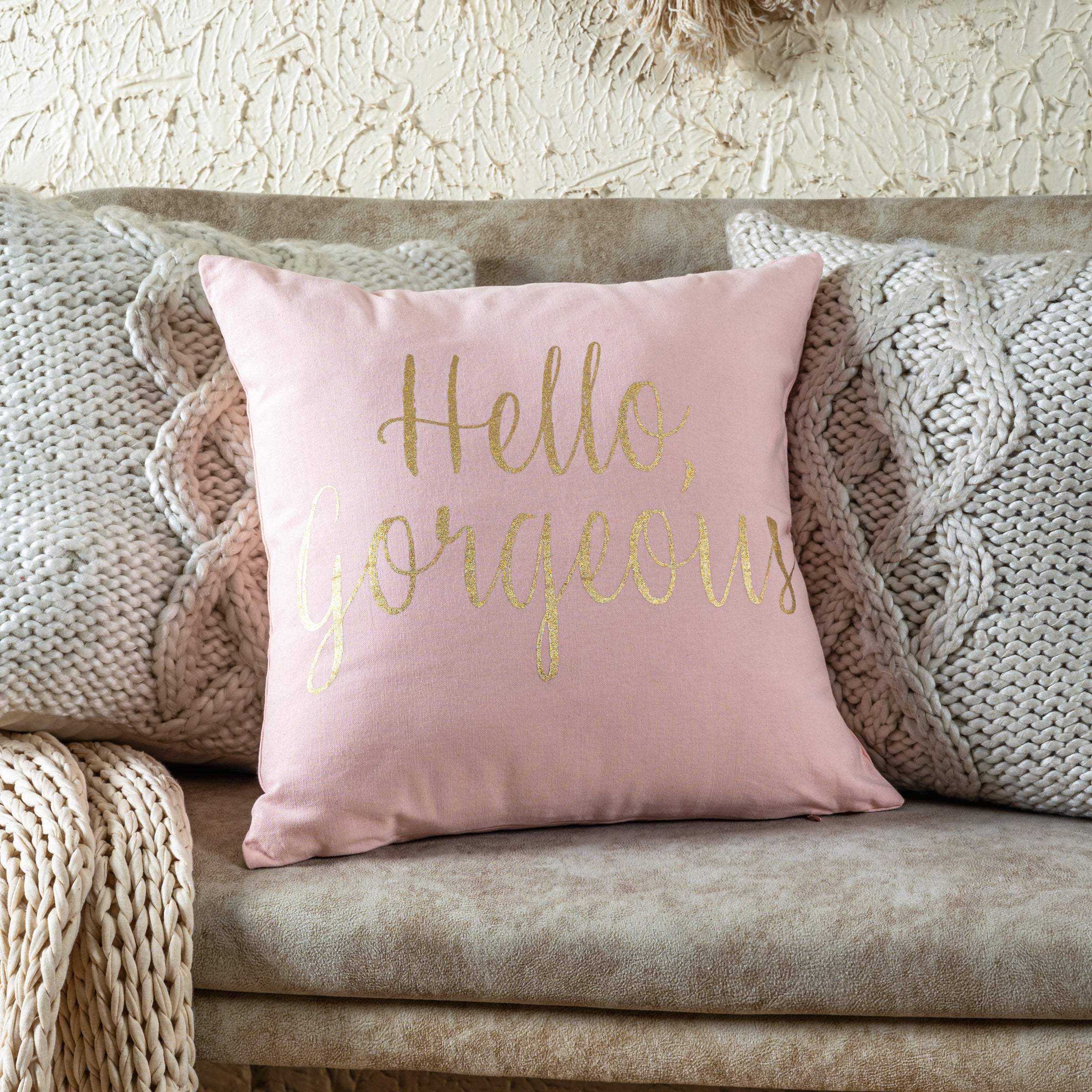 Hello Gorgeous Cushion Cover